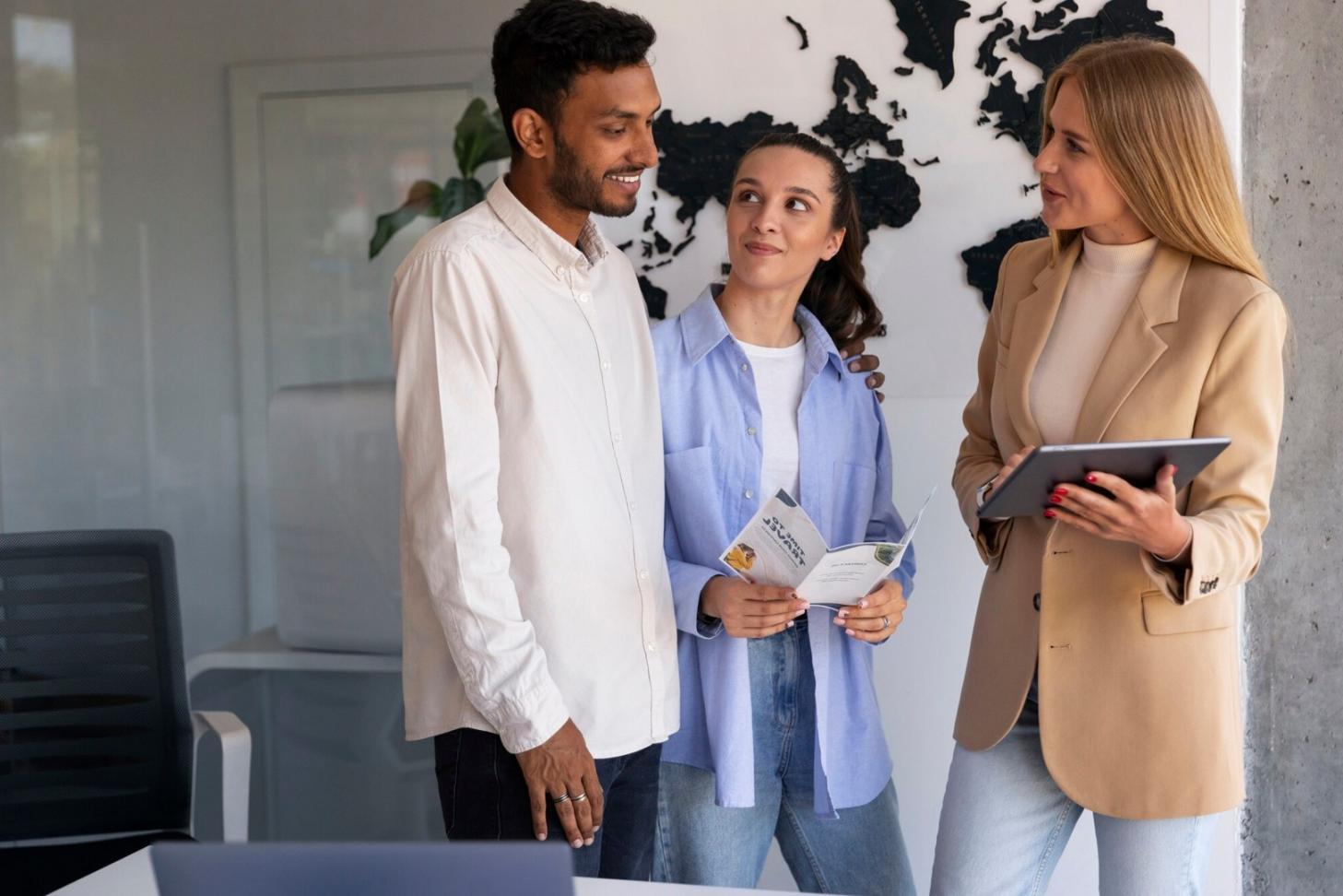 Professionelles Beratungsgespräch zur Finanzplanung und Budgetverwaltung